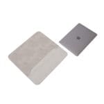 ⁦شنطة لابتوب (باوتش) - رمادي فاتح⁩ - الصورة ⁦8⁩