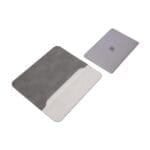 ⁦شنطة لابتوب (باوتش) - رمادي غامق⁩ - الصورة ⁦5⁩