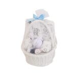 سلة طقم هدية مولود