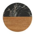 ⁦قاعدة اكواب سيراميك وخشب دائري⁩ - الصورة ⁦7⁩