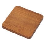 ⁦قاعدة اكواب خشبية - مربعة⁩ - الصورة ⁦3⁩