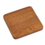 ⁦قاعدة اكواب خشبية - مربعة⁩ - الصورة ⁦2⁩