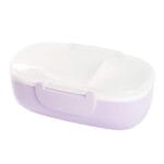 ⁦لانش بوكس أطفال لون بنفسجي بيضاوي⁩ - الصورة ⁦6⁩