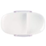 ⁦لانش بوكس أطفال لون بنفسجي بيضاوي⁩ - الصورة ⁦5⁩