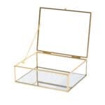 صندوق مجوهرات نسائية مقاس 17x10.5x7