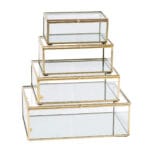 ⁦صندوق مجوهرات نسائية مقاس 25x17.5x8.5⁩ - الصورة ⁦3⁩