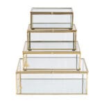 ⁦صندوق مجوهرات نسائية مقاس 17x10.5x7⁩ - الصورة ⁦2⁩