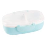 لانش بوكس أطفال لون سماوي بيضاوي