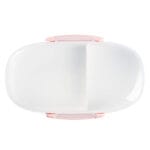 ⁦لانش بوكس أطفال لون زهري بيضاوي⁩ - الصورة ⁦6⁩